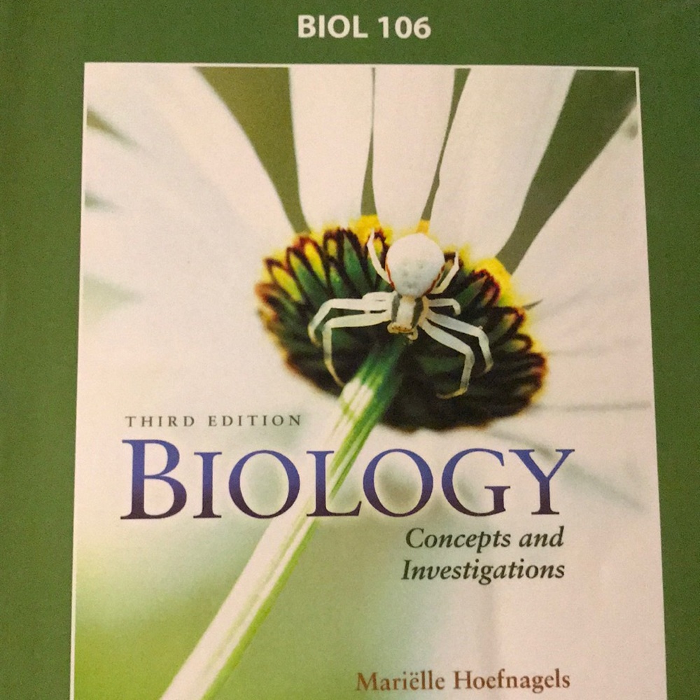 Biology concepts and investigations third edition